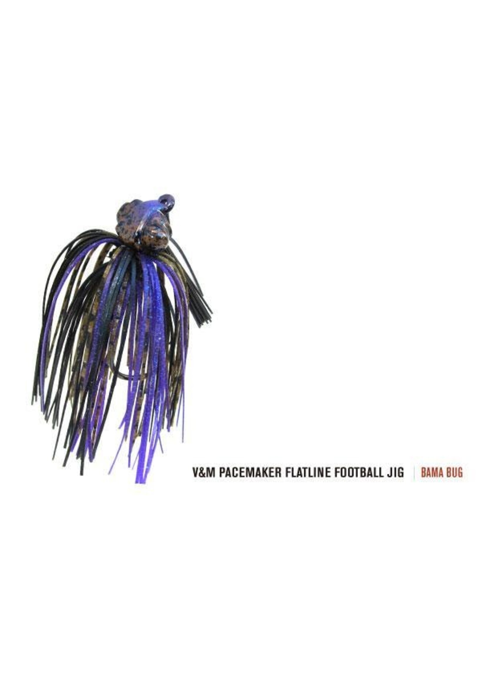v & m V & M - Pacemaker Flatline Football Jig -