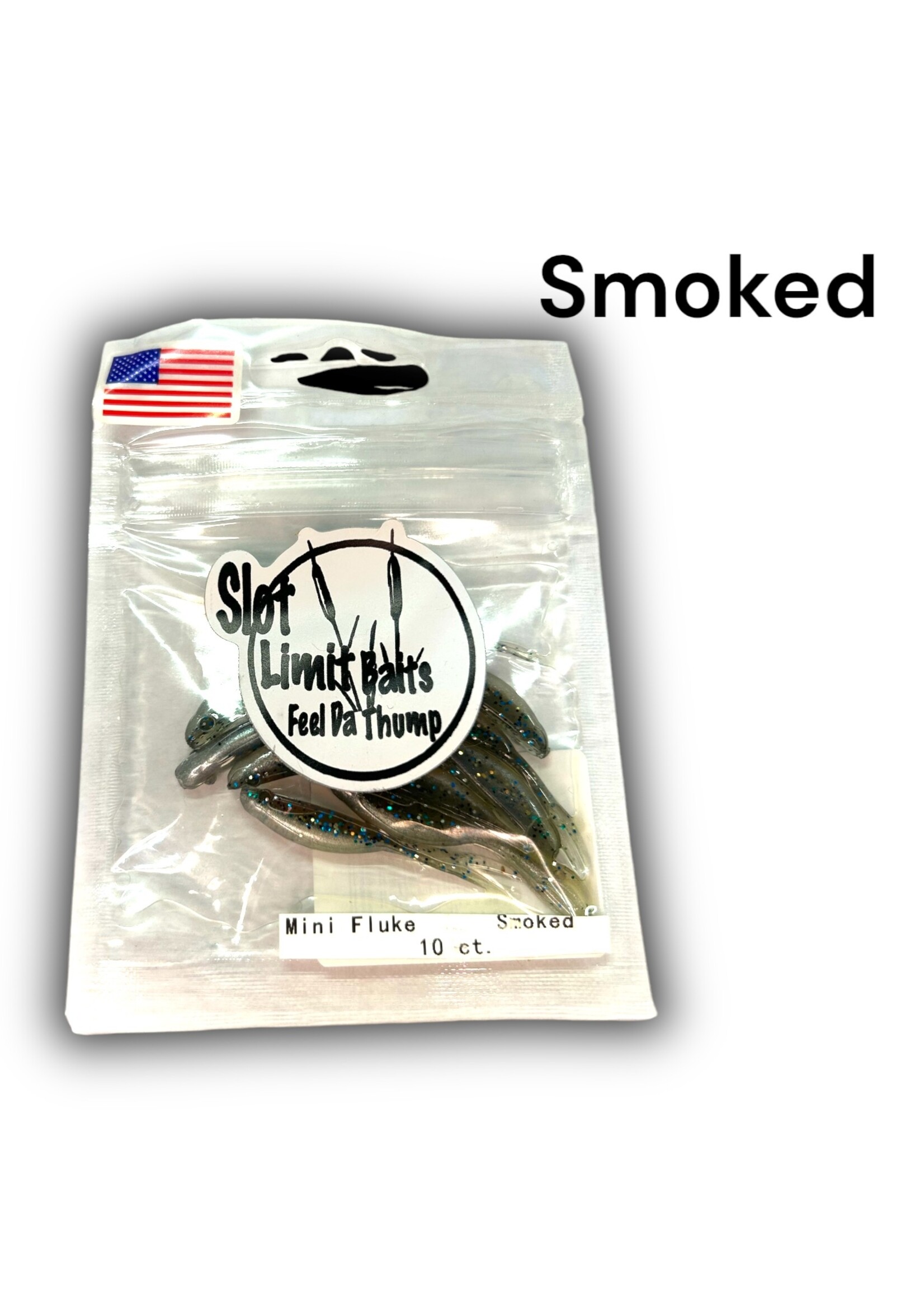 Slot Limit Baits - Mini Fluke Crappie Body -