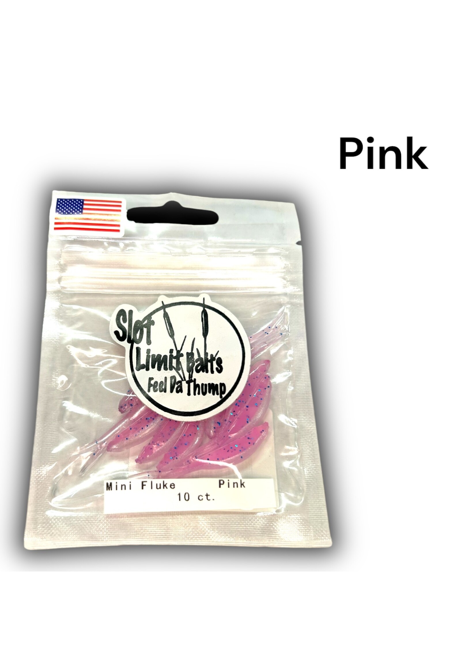 Slot Limit Baits - Mini Fluke Crappie Body -