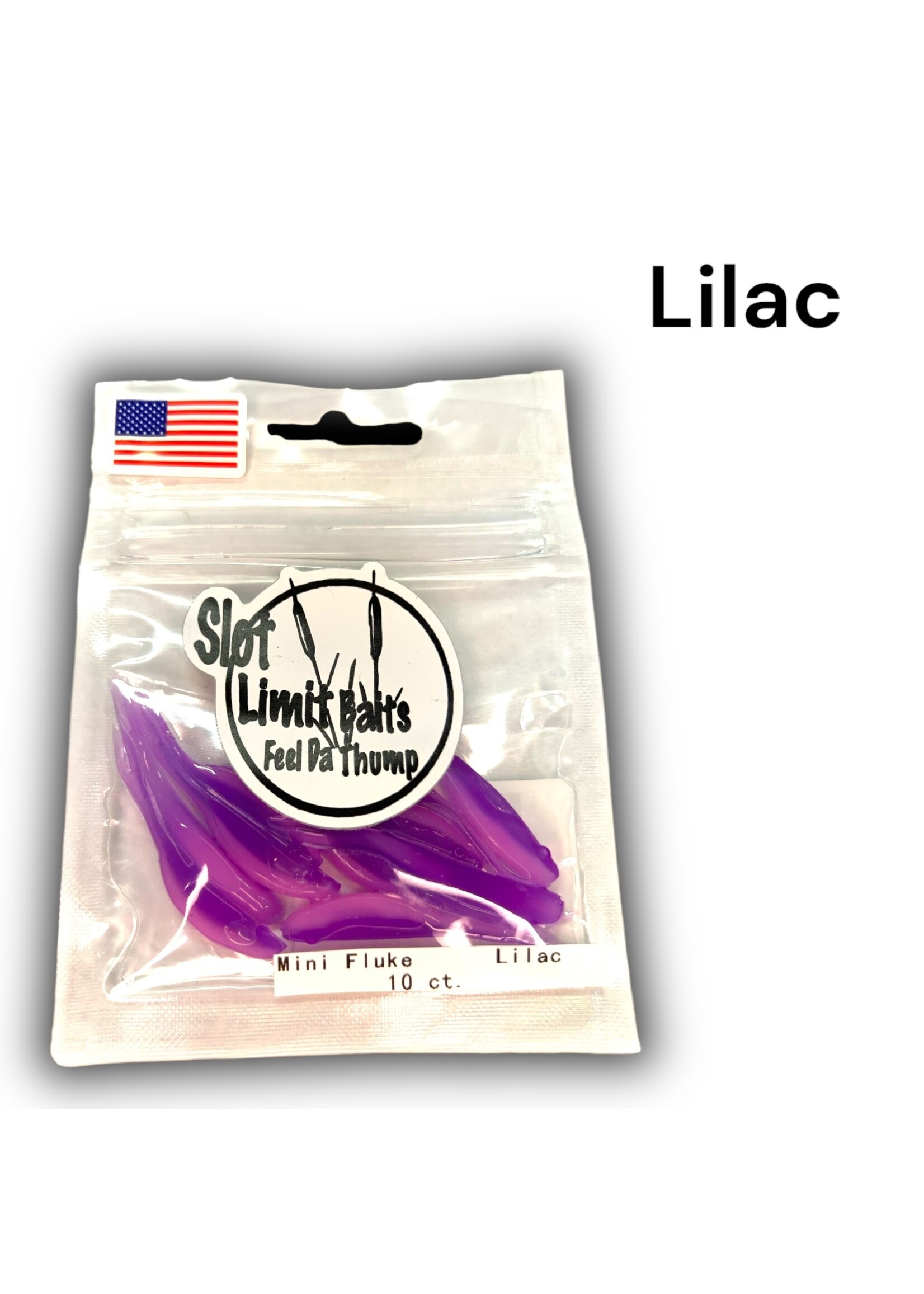 Slot Limit Baits - Mini Fluke Crappie Body -