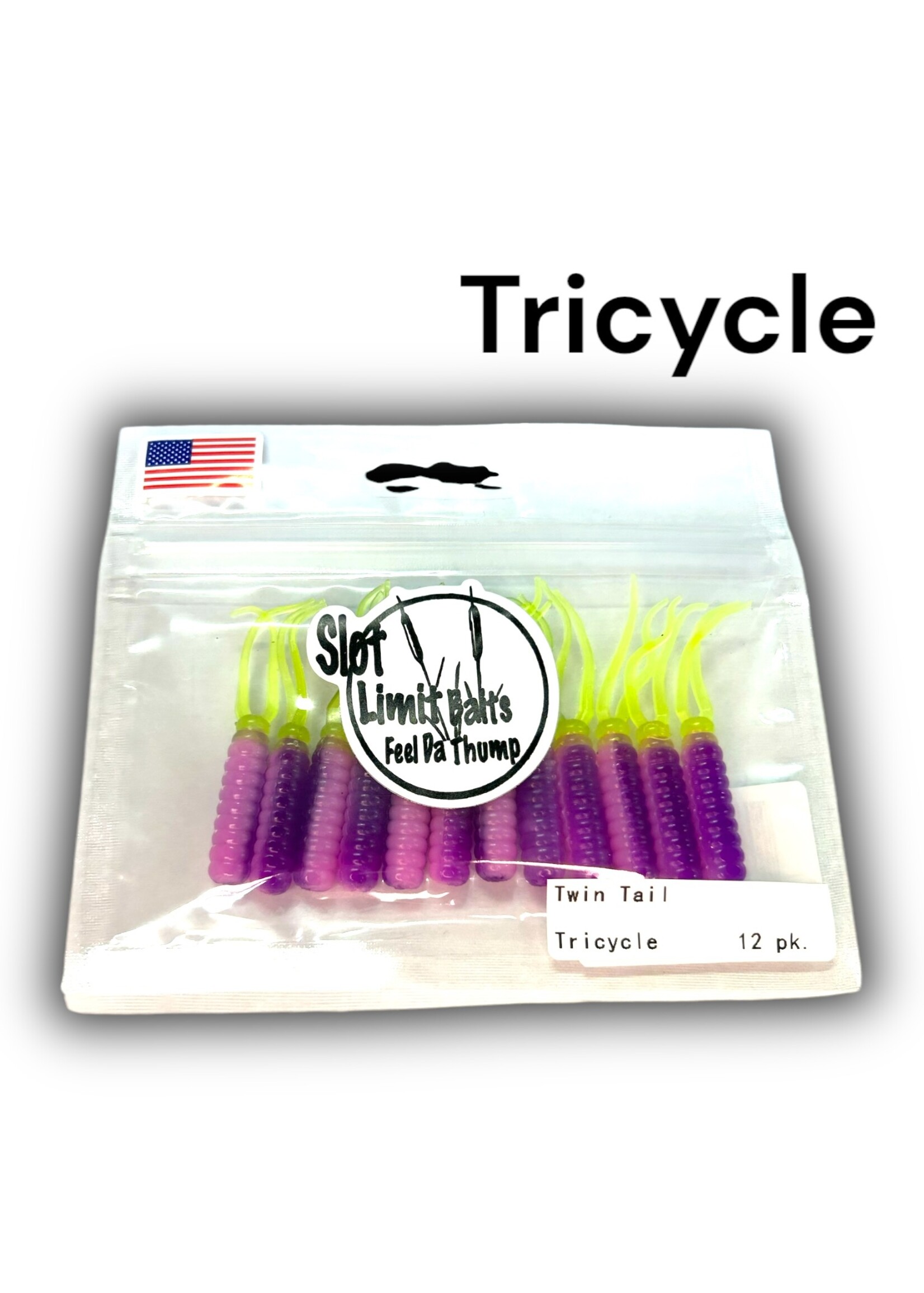 Slot Limit Baits - Twin Tail Crappie Body -