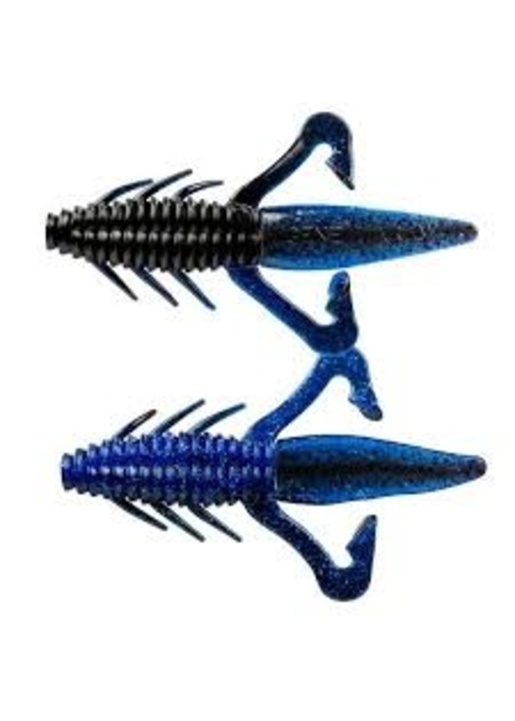 Gene Larew Copy of Biffle Bug - 4.25" - Blackberry Sapphire