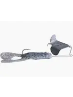 Big Bite Baits Big Bite Baits - Skipping Toad Buzz Bait - 3/8oz - Dirty Snow Toad w/ Gray Blade