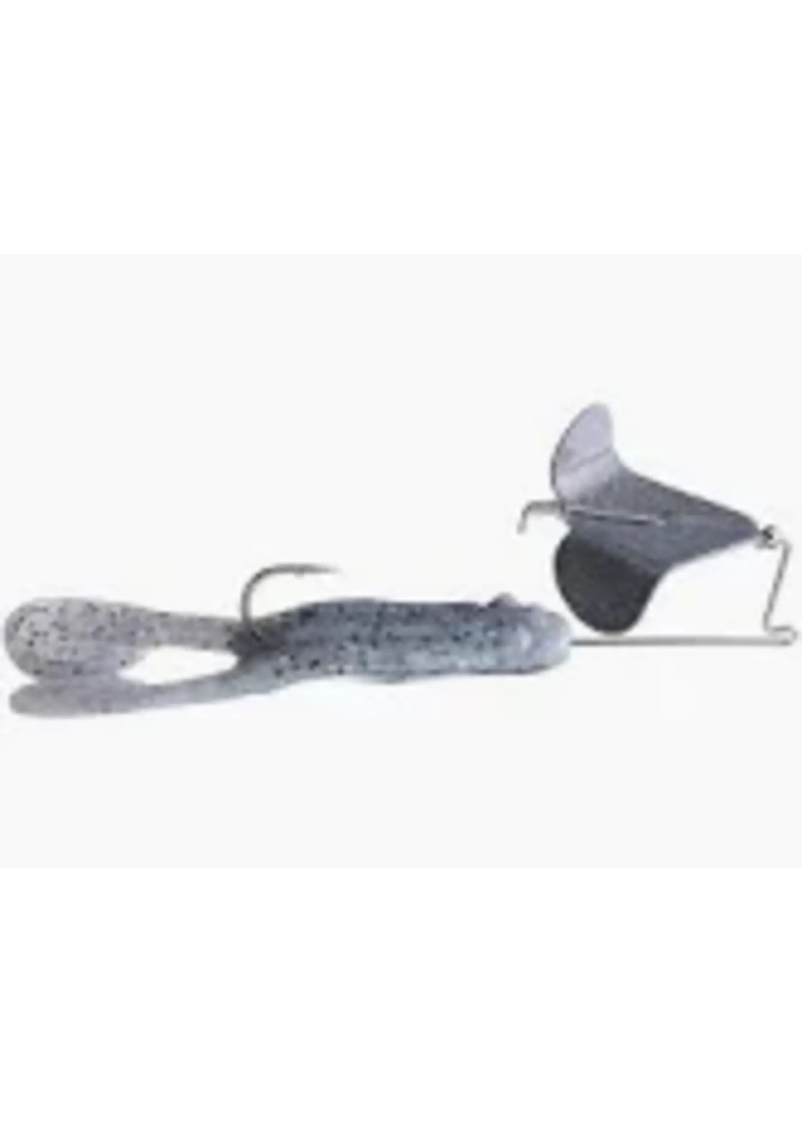 Big Bite Baits Big Bite - Skipping Toad Buzz Bait - 3/8oz - Dirty Snow Toad Gray Blade