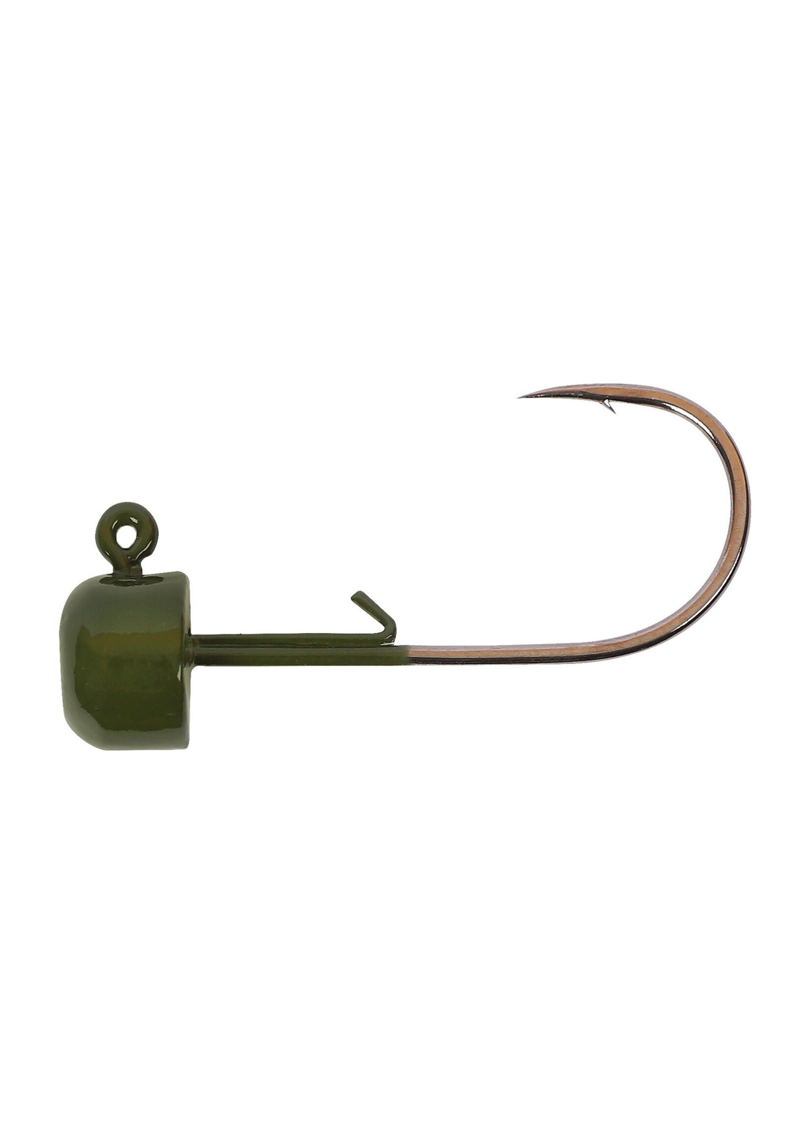 Owner American Owner - Blockhead Midwest Finesse Jig - 1/0 - Green Pumpkin -