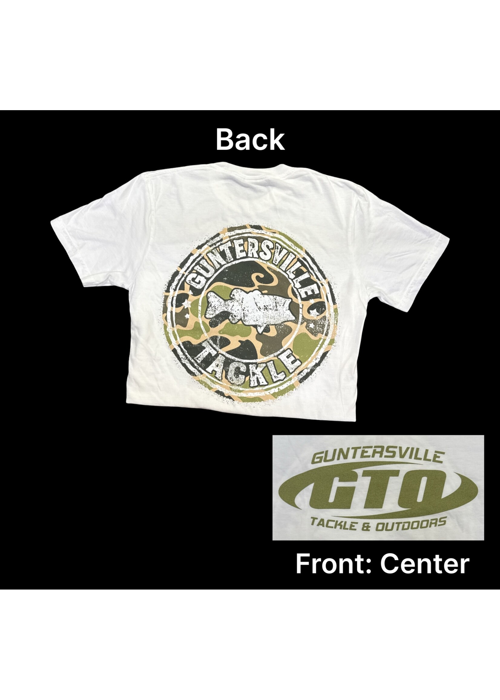 GTO Gear GTO Shirt - Circle Camo Bass -