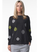 Zaket & Plover Stripe Spot Sweater - 4213