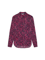 Print Blouse - Red Bud - 22002016