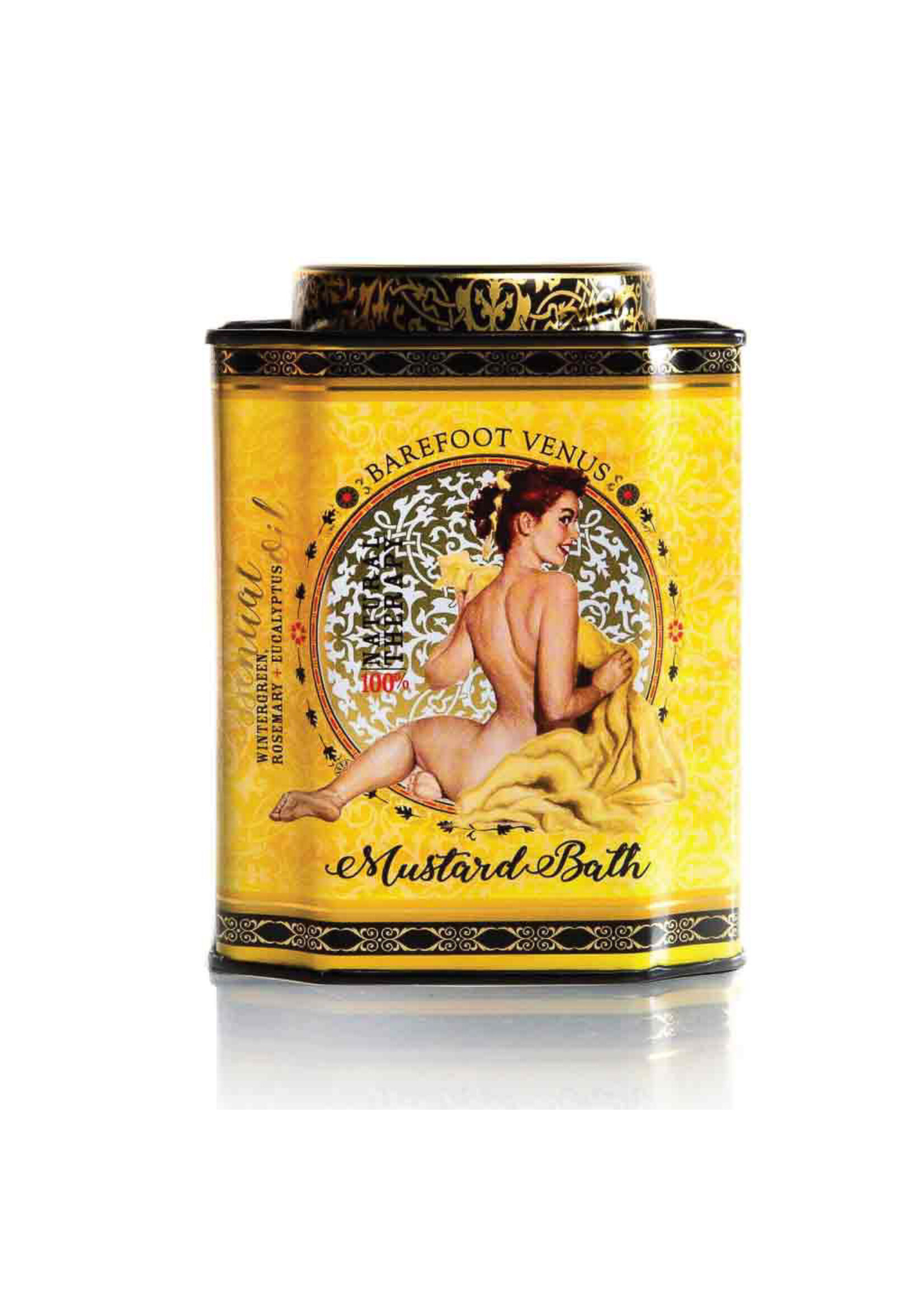 BAREFOOT VENUS Mustard Bath Tin