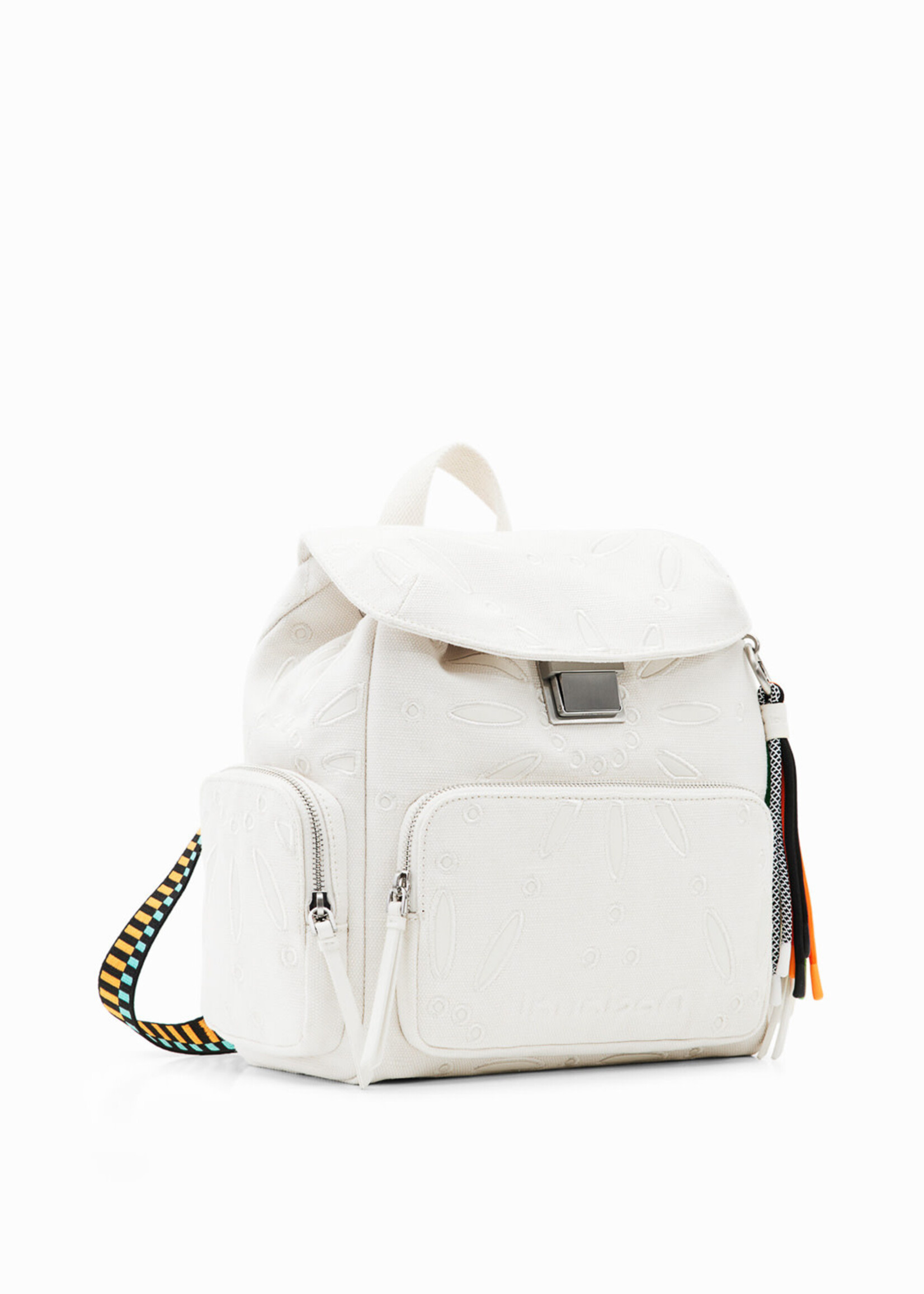 DESIGUAL Midsize Swiss-Embroidery Backpack