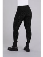 SYMPLI Animal Embossed Nu Yoke Legging  - 27218EJ