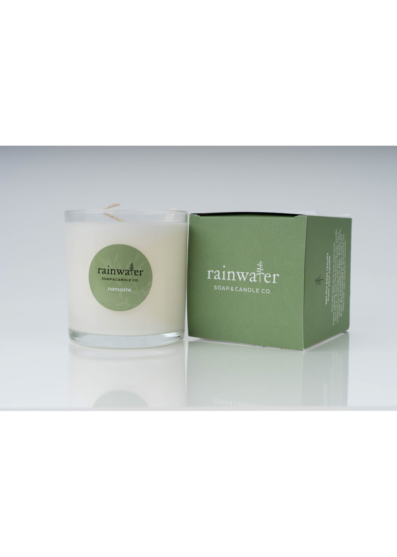Rainwater Soap & Candle Co Namaste Soy Wax Candle