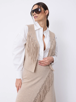 NOT SHY Vest w/Fringe 4704113C