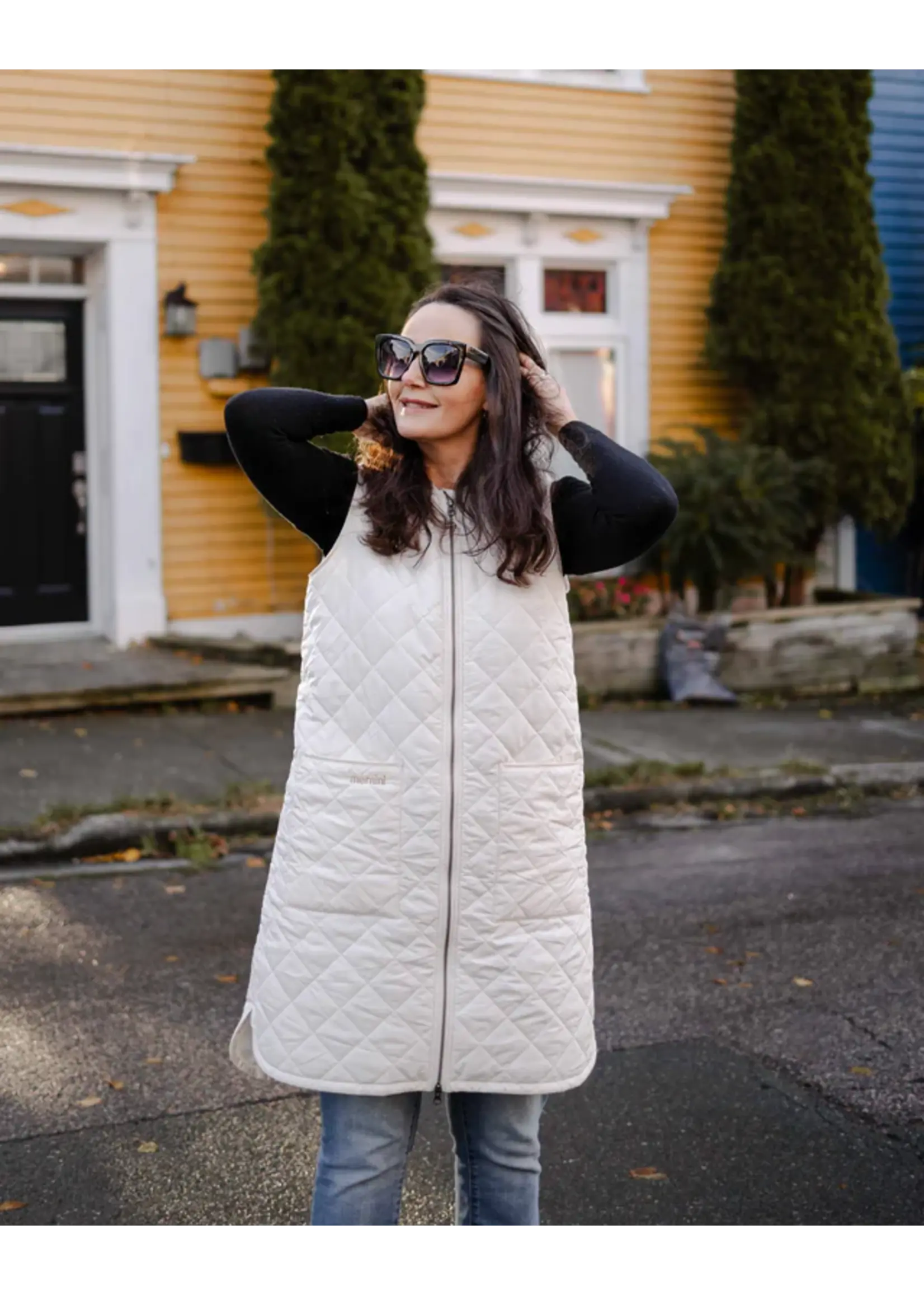 MERNINI Mernini Long Liner  Cream  XL