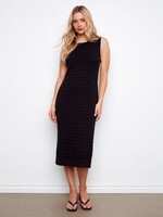 Charlie B Slvless Long Sweater Dress C3259