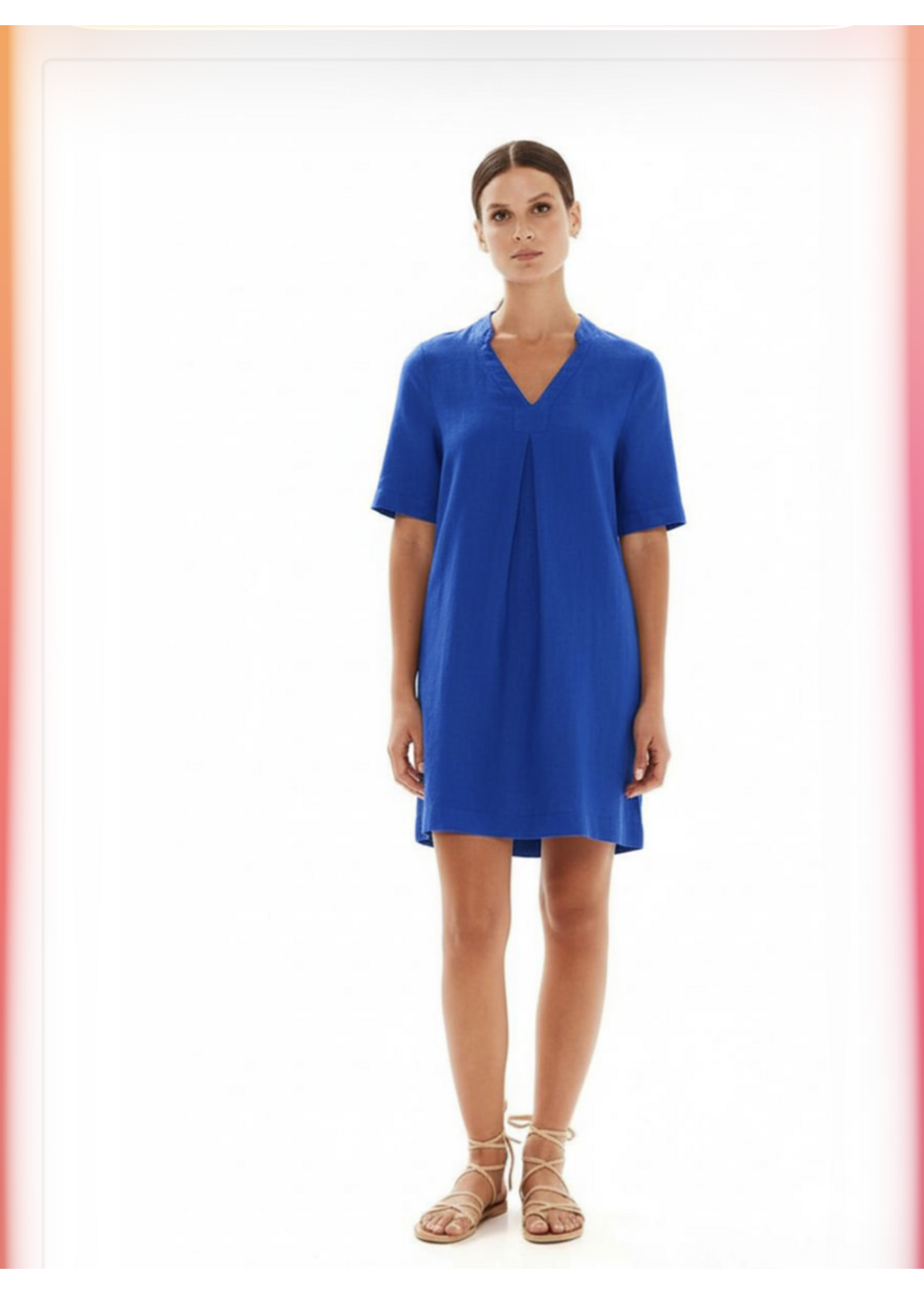 HARIS COTTON DRESS 6445