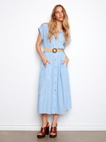 Charlie B SS Maxi Dress w/Belt C3214