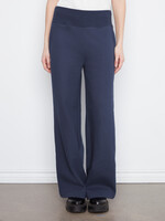 Charlie B Wide Leg French Terry Pants C5849