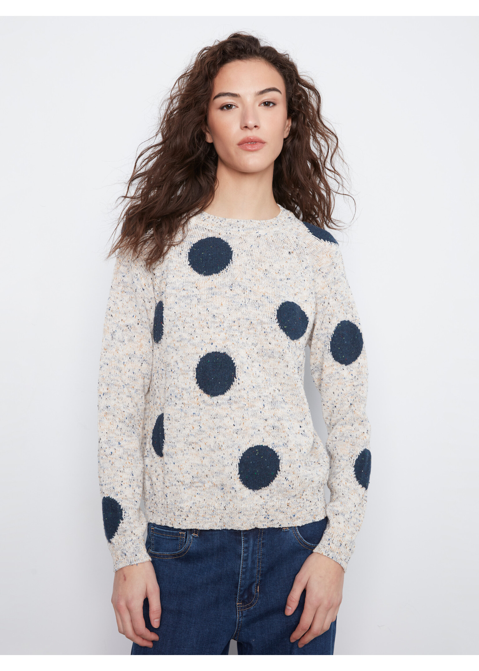 Charlie B Raglan LS Sweater C2039 657C