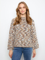 Charlie B High Neck Sweater  C2071 774C