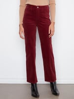 Charlie B Straight Leg Corduroy Pant C5584RR