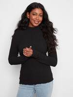 Charlie B LS Mock Neck  C1468