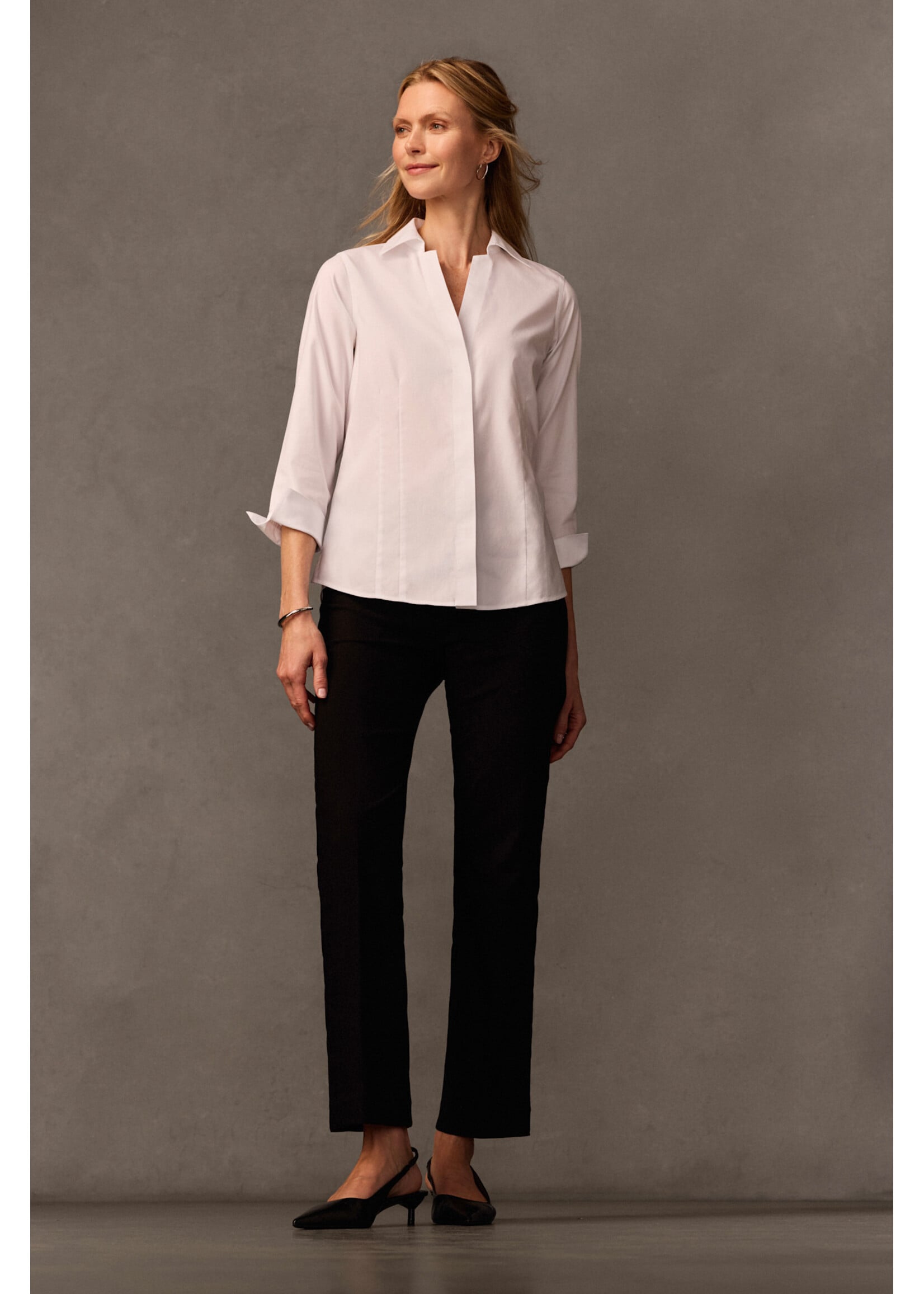 FOXCROFT Taylor Shirt 102278F6 102278F6