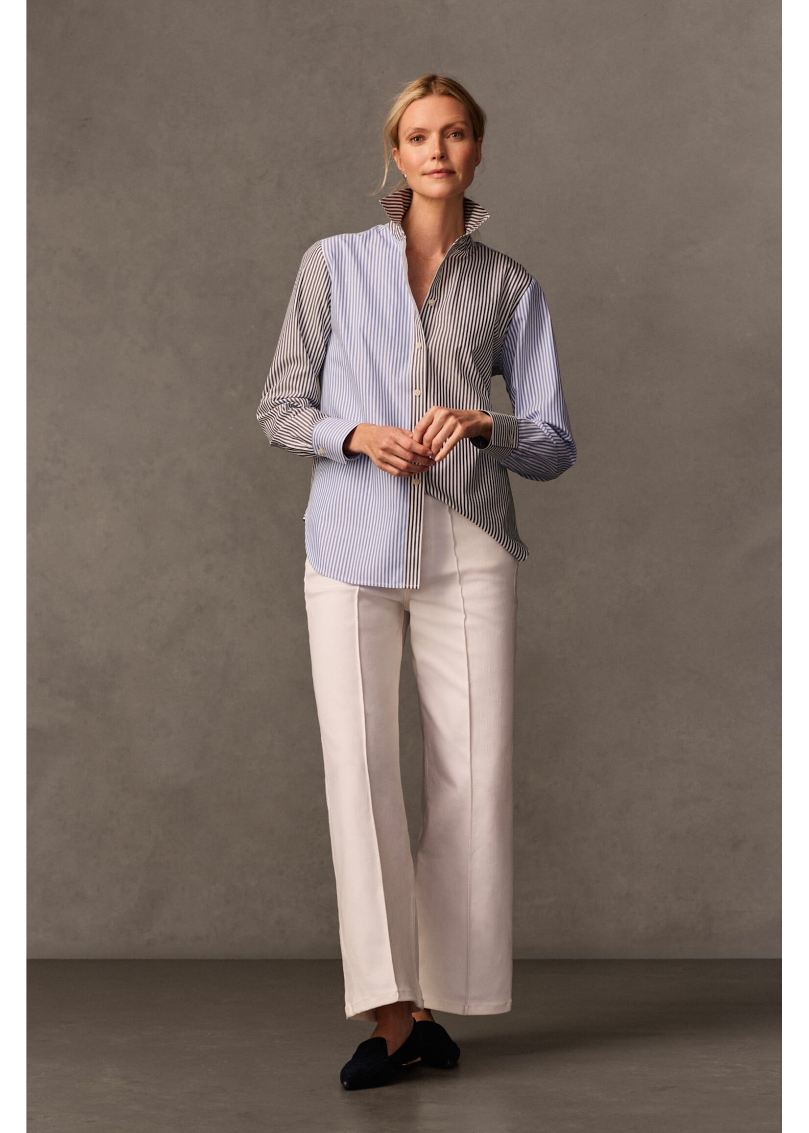FOXCROFT Meghan LS Shirt 205819