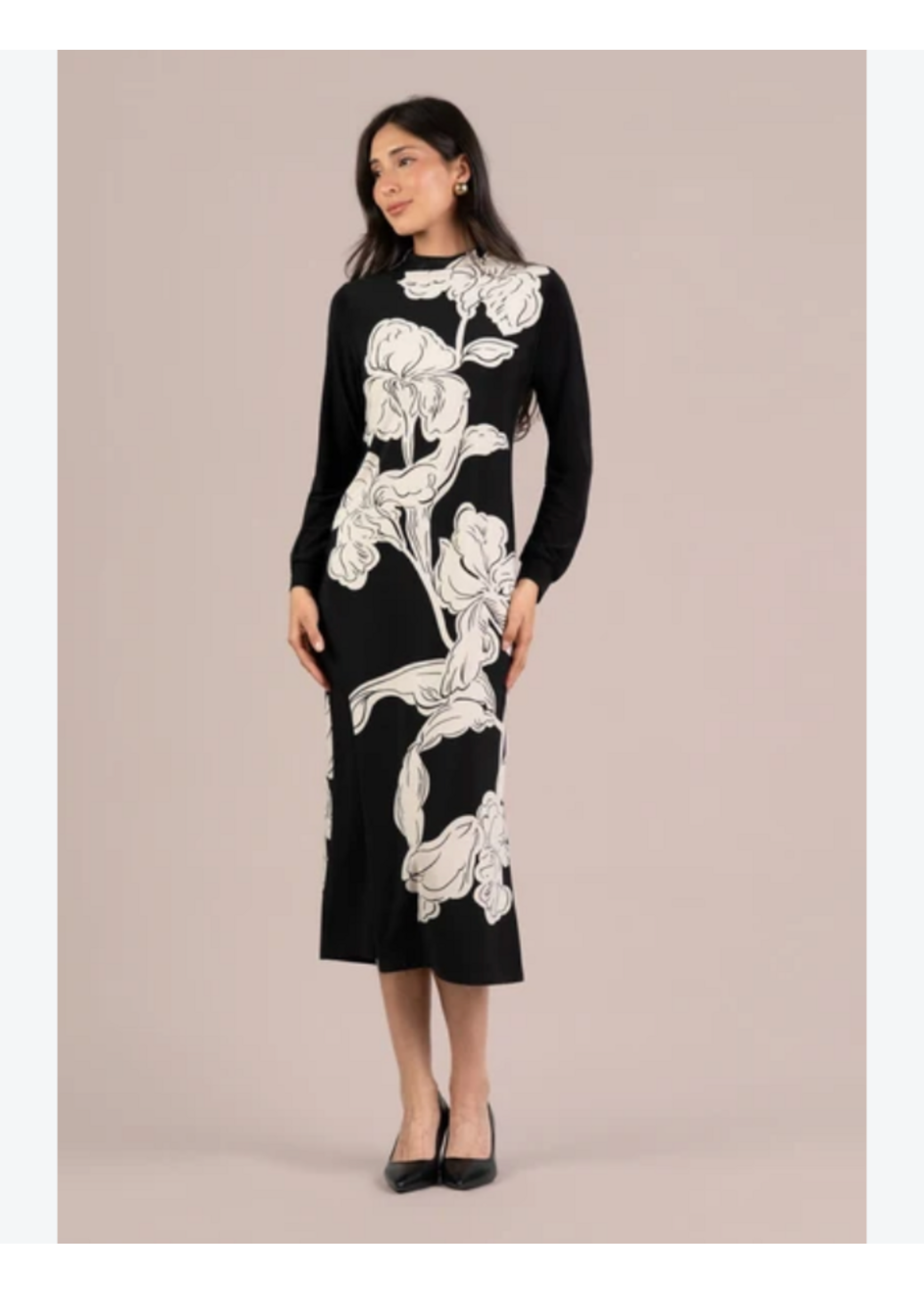 SYMPLI Echo Dress Placement Print  28222PP-3