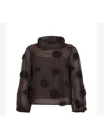 NOEN Blouse w/PomPoms  84076