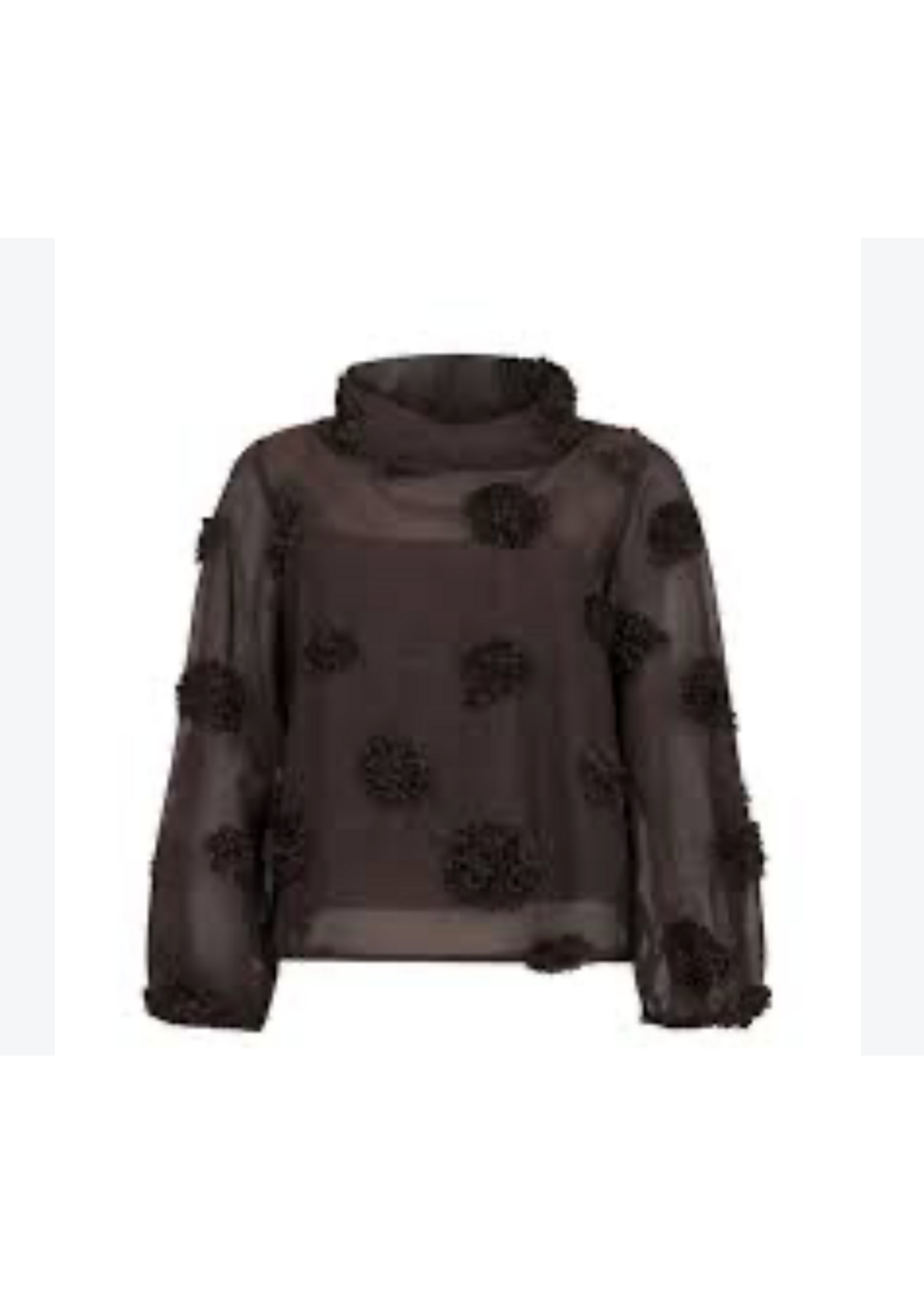 NOEN Blouse w/PomPoms  84076