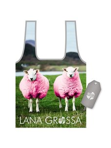 Lana Grossa Pink Sheep Folding Tote Bag