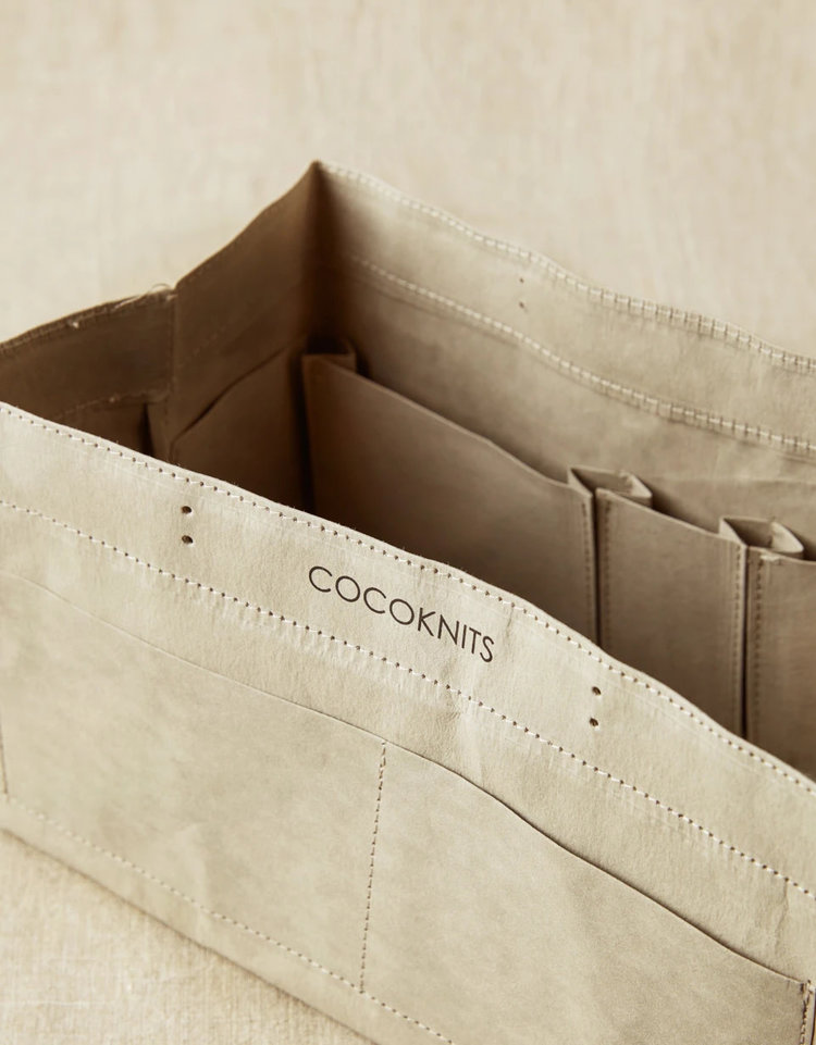 Cocoknits Kraft Caddy (Gray)