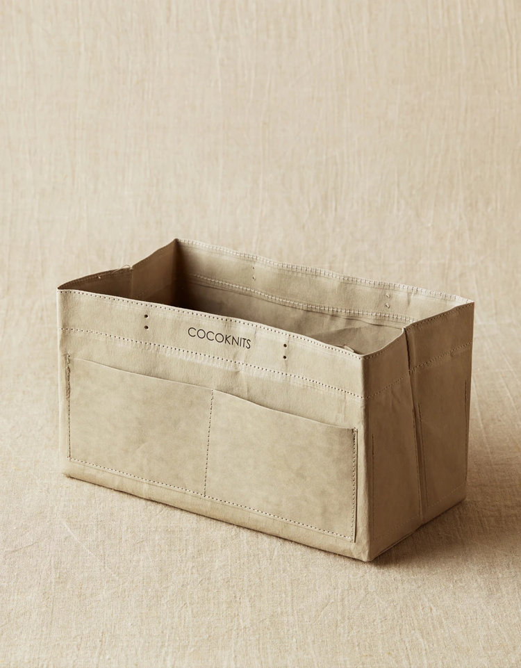 Cocoknits Kraft Caddy (Gray)