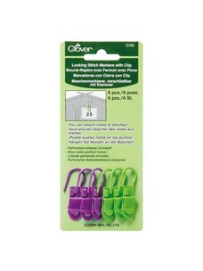 Clover Locking Clip Stitch Markers