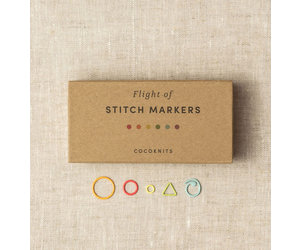 Flight of Stitch Markers by Cocoknits