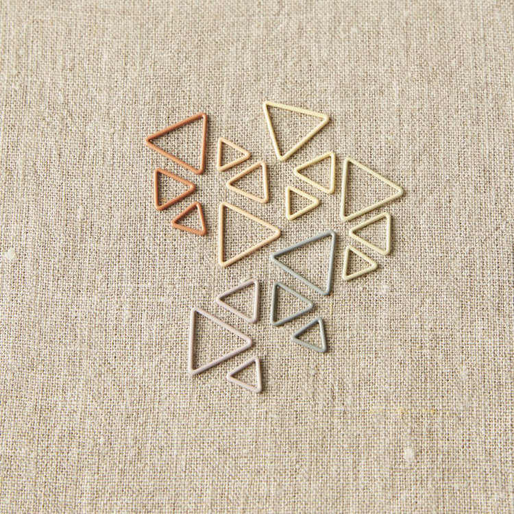 Cocoknits Cocoknits Triangle Stitch Markers (Earth Tones)