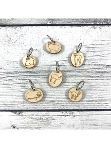 Katrinkles Fiber Animal Stitch Markers