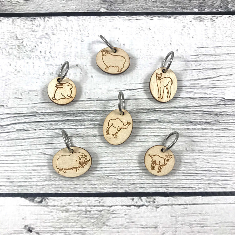 Katrinkles Katrinkles Fiber Animal Stitch Markers