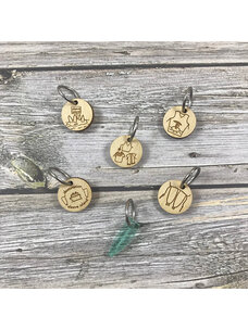 Katrinkles August Stitch Markers