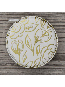 Tape Measure (Gold Floral)