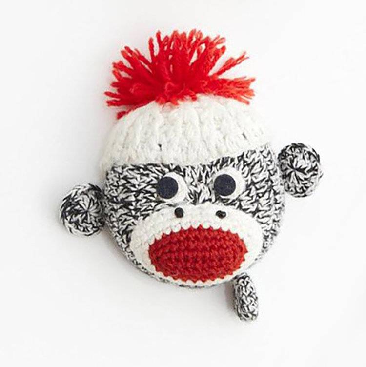 Lantern Moon Sock Monkey Tape Measure