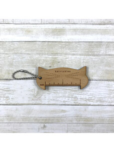 Katrinkles Cat Ruler Key Chain