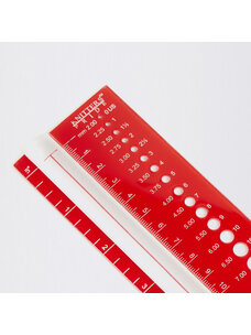 KnitPro Needle Gauge and Ruler