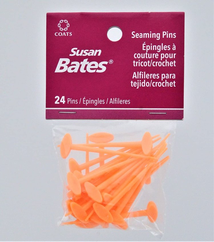 Susan Bates Luxite Seaming Pins
