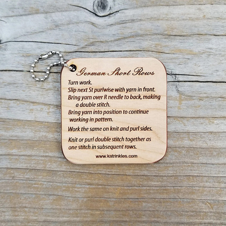 Katrinkles German Short Rows  Mini-Tool