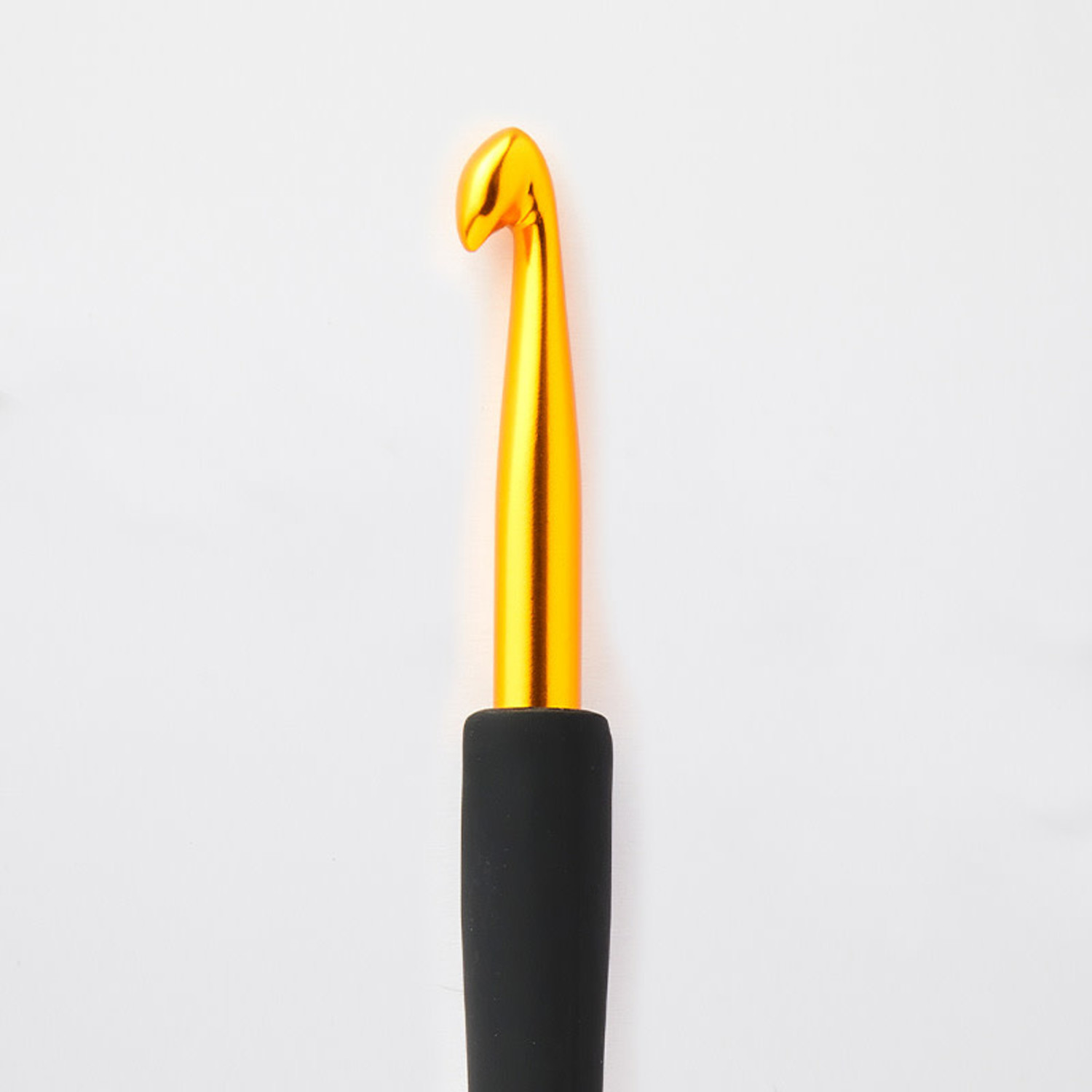 KnitPro Aluminum Gold 5mm Crochet Hook, Black - 30807