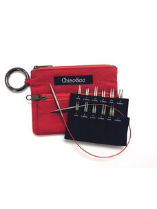 ChiaoGoo Twist Red Shorties Set