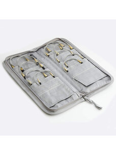 Lantern Moon Circular Needle Case (Ajrak)