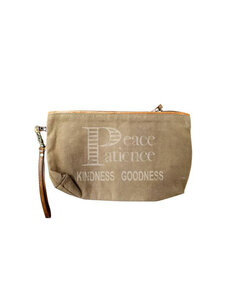 Clea Ray Peace Patience Clutch